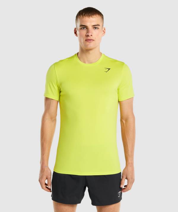 Panske Tricka Gymshark Arrival Žlté | QK8420731